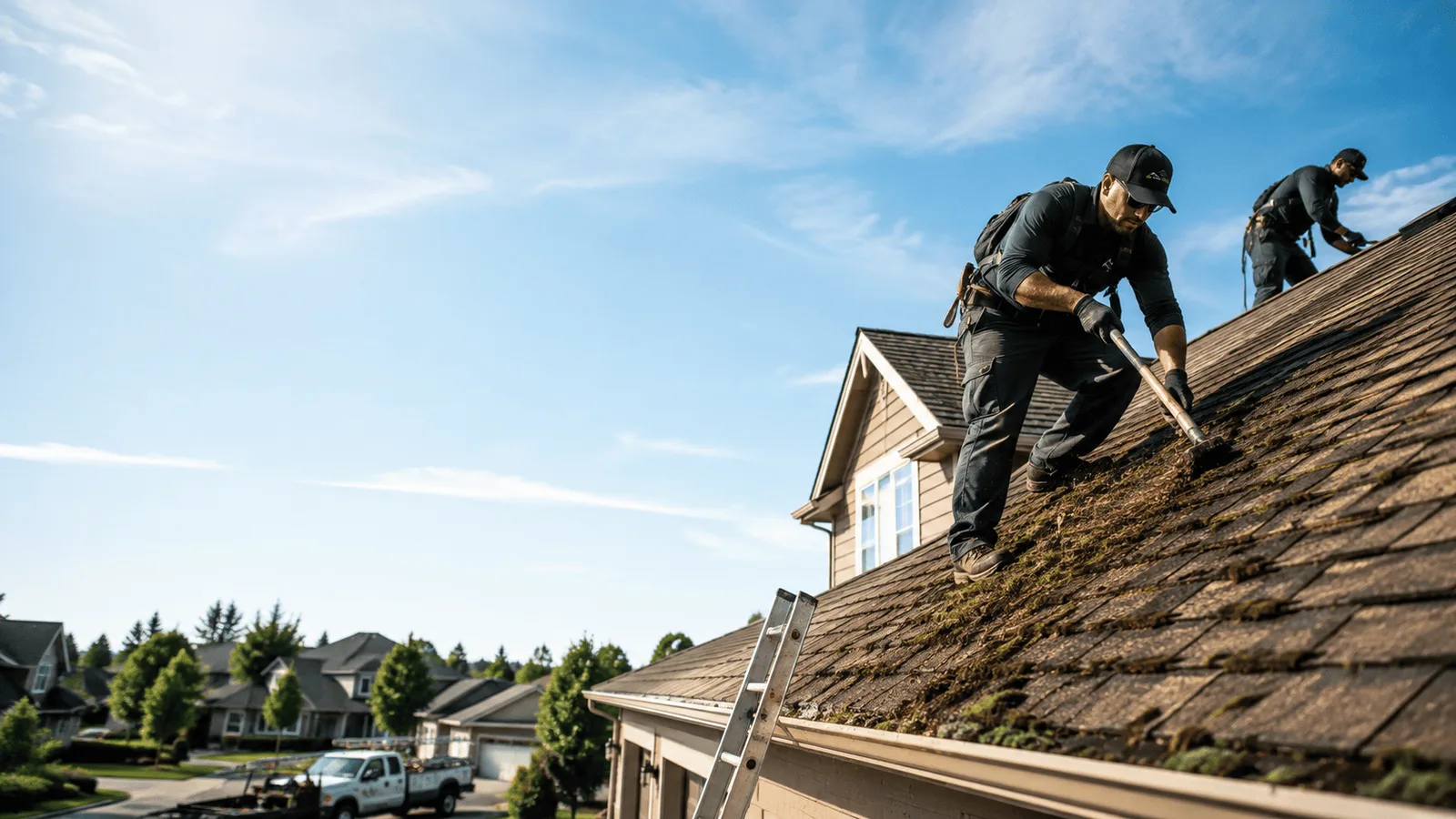 Roof Moss Removal in Athena, OR near me